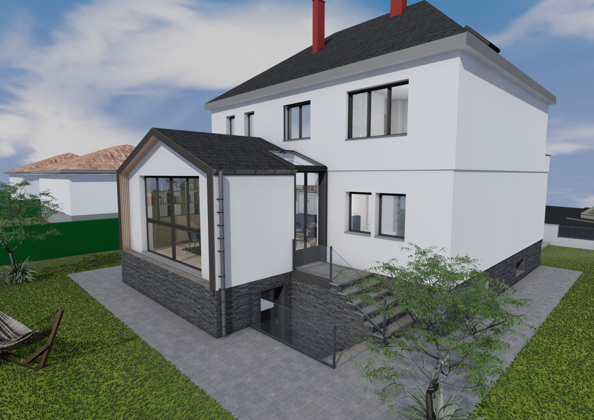 Extension de maison à Cronembourg